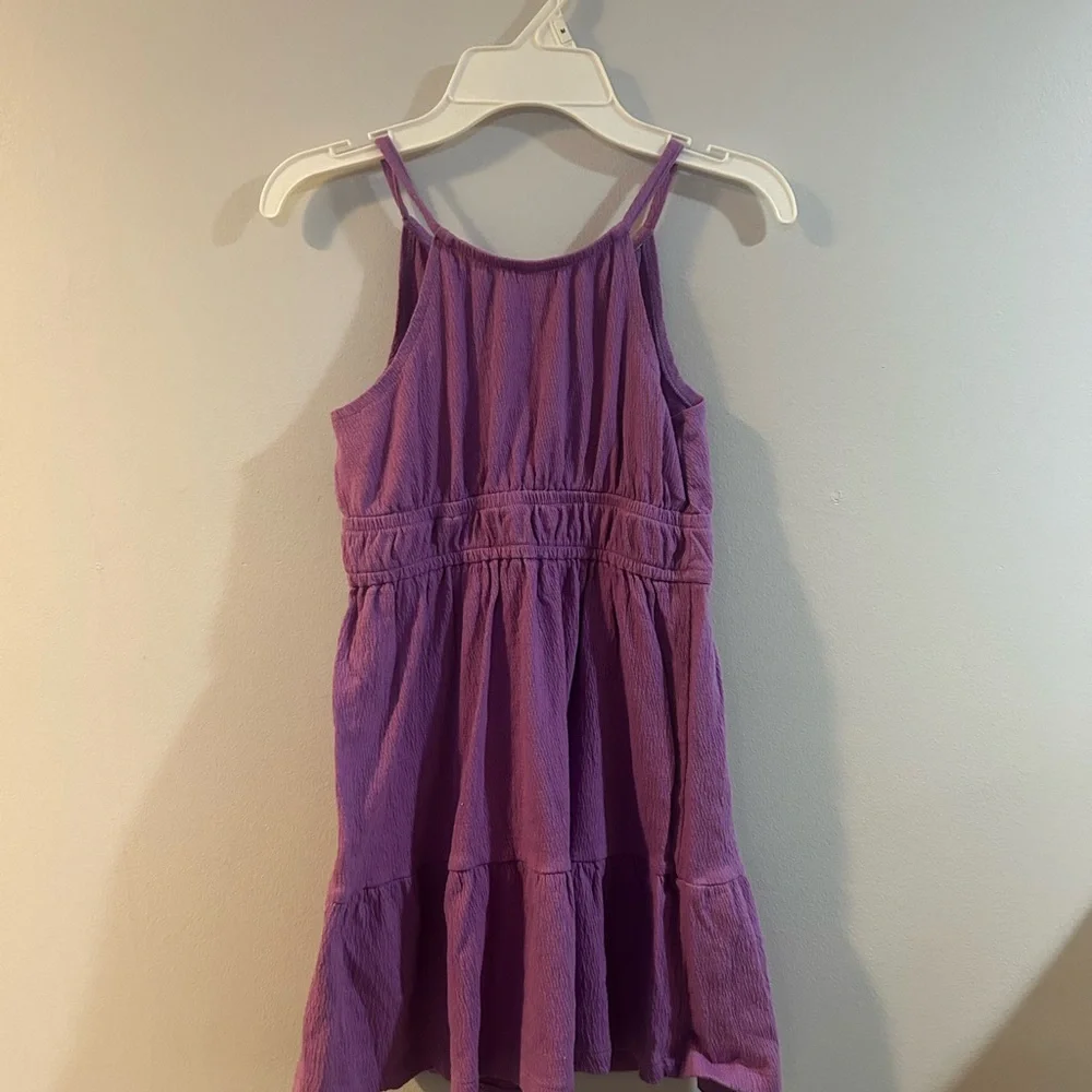 Carter's Girls Size 8 Vibrant Purple sleeveless Dress